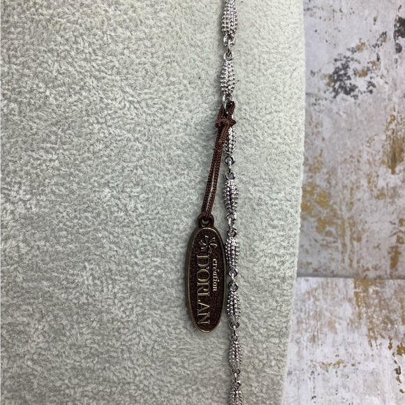 🎄🎄Vintage D’Orlan Ornate Silver Pendant Necklace - Picture 3 of 5